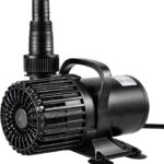 2700 GPH Submersible Water Pump, 120W Pond Pump, Ultra Quiet Aquarium Pump with 15FT. Lift Height for Pond Waterfall, Fish Tank, Statuary, or Hydroponics
